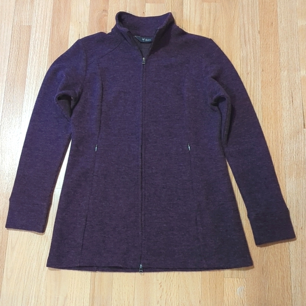 Ibex Purple Backbay Tunic Size Small Excellent Condition